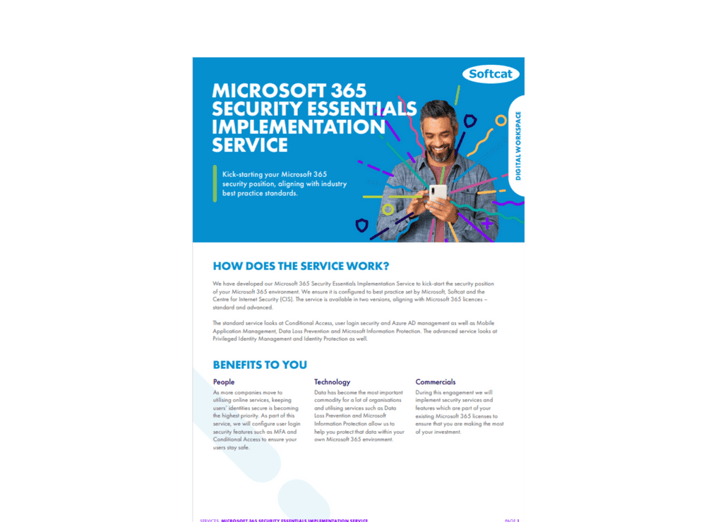 Microsoft 365 Security Essentials Implementation Service 2