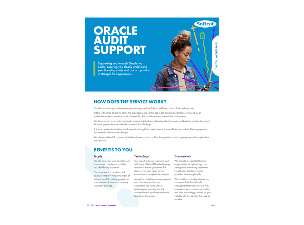 Oracle Audit Support