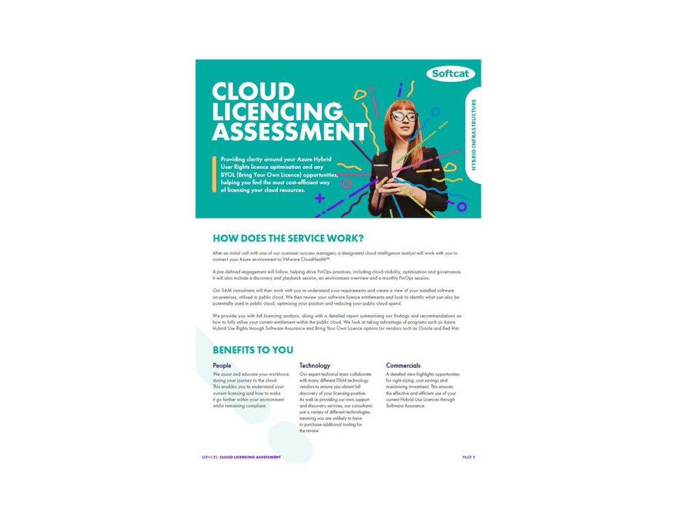 Cloud Licencing Assessment
