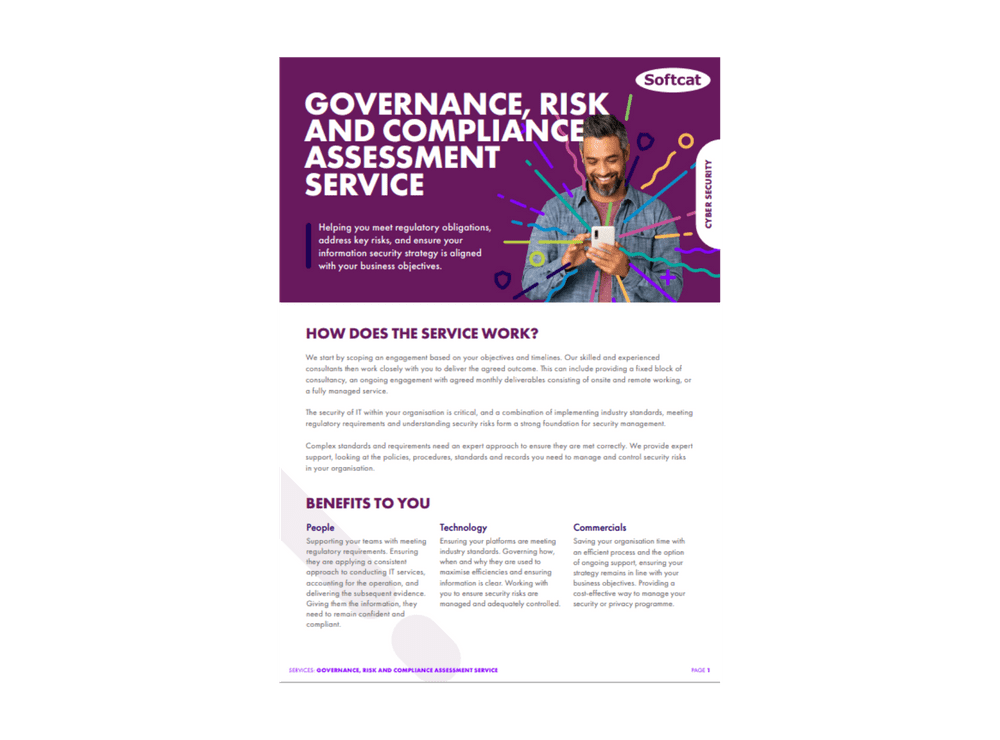 Governance, Risk And Compliance Assessment Service