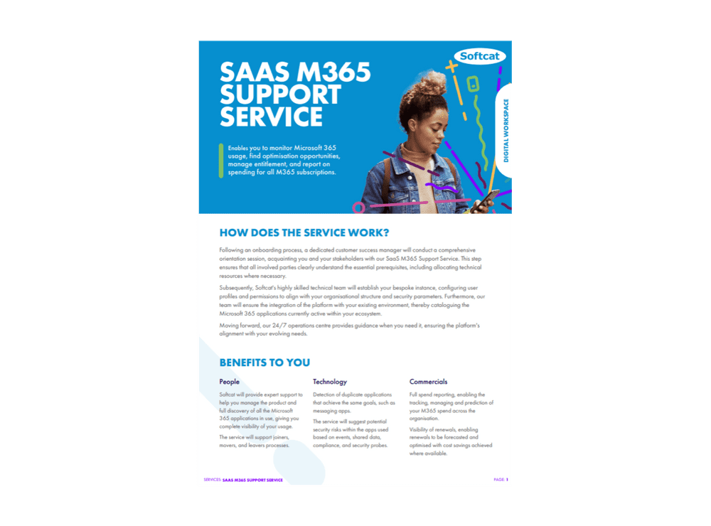 SaaS M365 Support  Service
