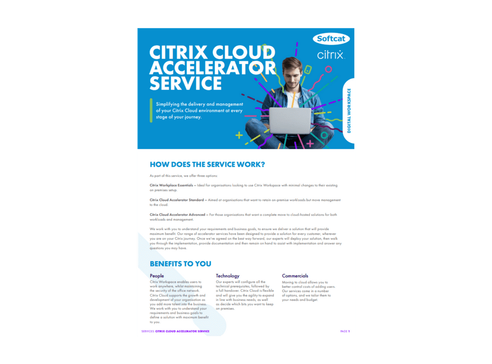 Citrix Cloud Accelerator Service   