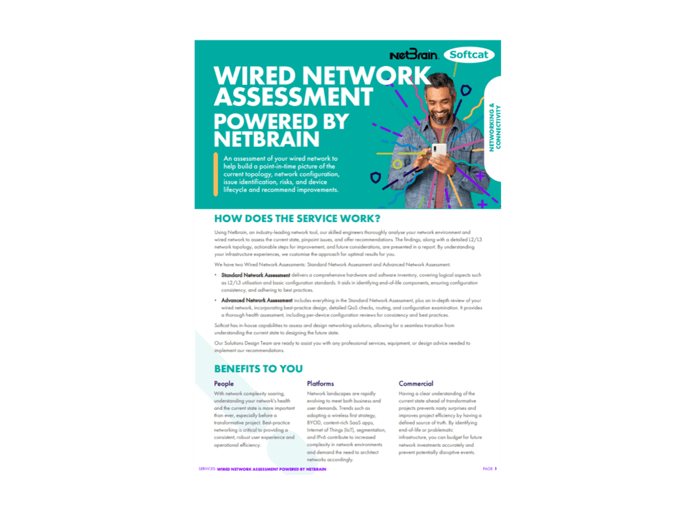 Wired Network Assessment   Powered by Netbrain