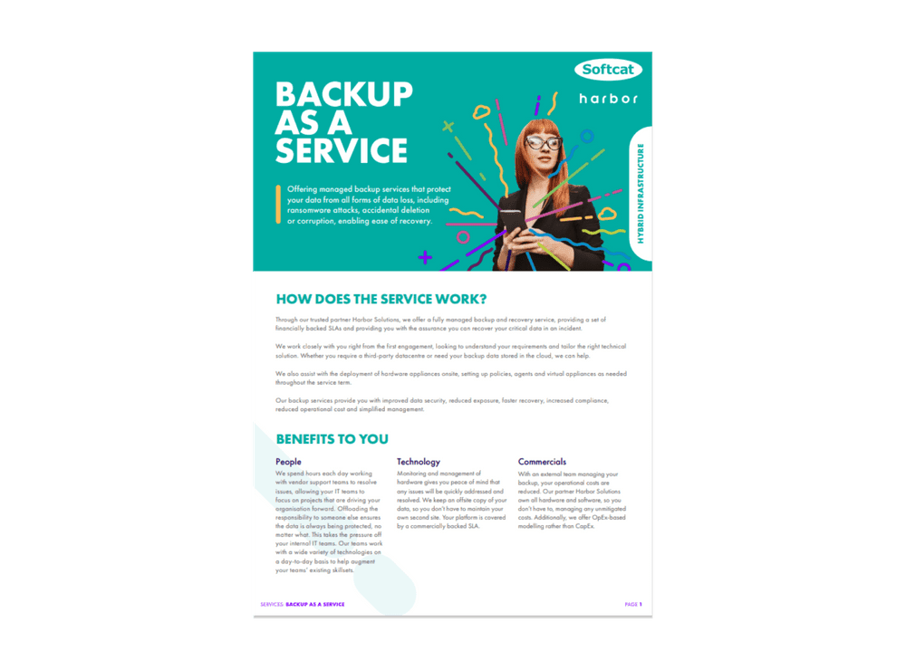 Backup As A Service 
