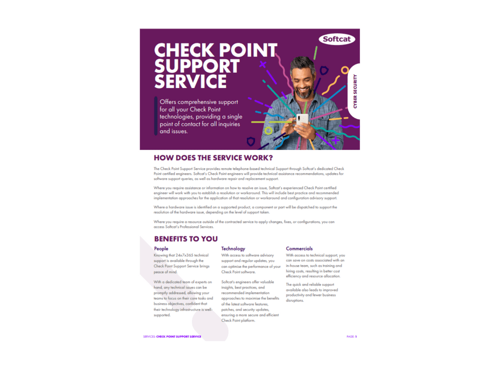 Check Point Support Service