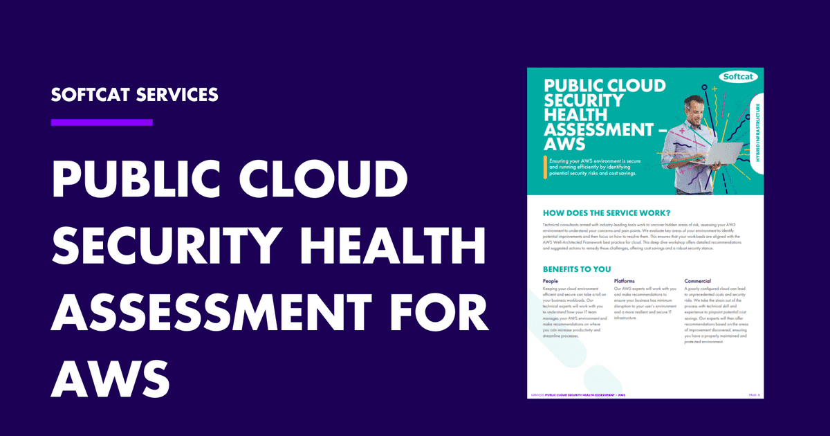 Public Cloud Security Health Assessment - AWS :: Softcat
