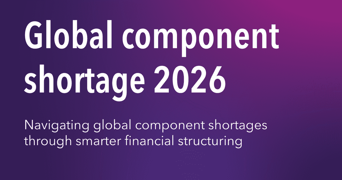 Navigating global component shortages through smarter financial ...