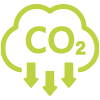 CO2 Offset Icon 100 x 100