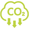 CO2 Offset Icon 100 x 100
