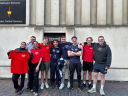 A team from Softcat’s Armed Forces Network partnered with to refresh and redecorate the welfare flats at Wellington Barracks.
These flats provide a vital space for serving soldiers from across the country who travel to London for hospital treatment.
Ou