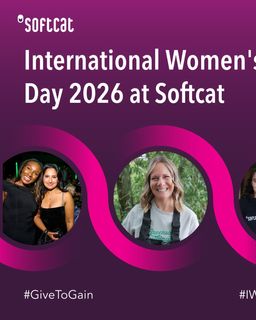 Happy International Women’s Day from everyone at Softcat! 💜

This year’s theme, “Give To Gain,” celebrates the impact of generosity and collaboration - a reminder that when we share our time, support, and opportunities, we create progress that lifts us a