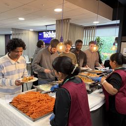 Yesterday, members of Softcat’s Sikh Network came together in our Marlow office to celebrate Vaisakhi.
We shared delicious traditional Indian food and visited a local Gurdwara, where we had the chance to learn more about the significance of the celebrati