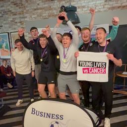 Two Softcat teams recently took to the pitch at the .fives, competing against 18 other organisations. ⚽
Huge shoutout to everyone who got involved — and a massive congrats to our winning team, who made it all the way to the final and secured a £350 dona
