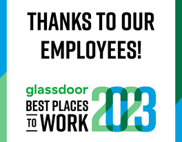 Glassdoor Best Place to Work list 2023