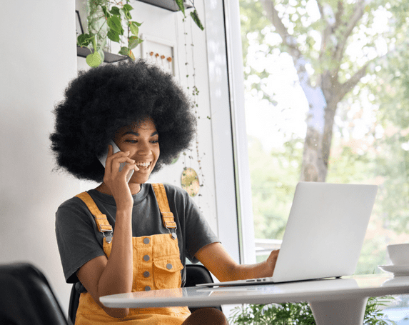 student phone call png