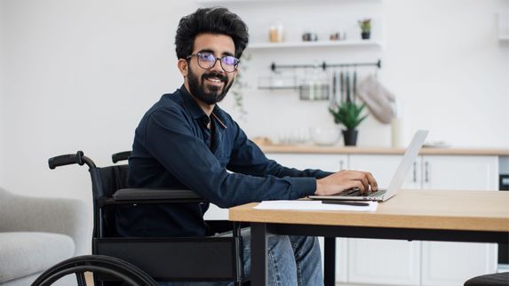 using a laptop a4 19 6