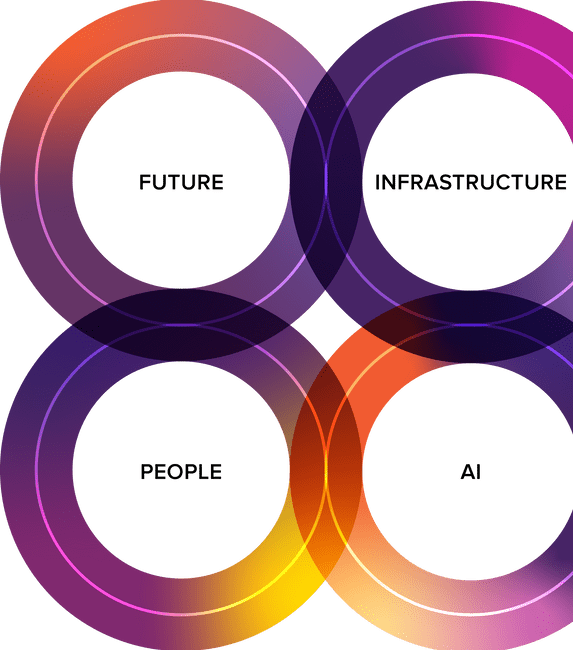 Softcat Abstract Art Cyber Circles Ireland RGB V1 NM