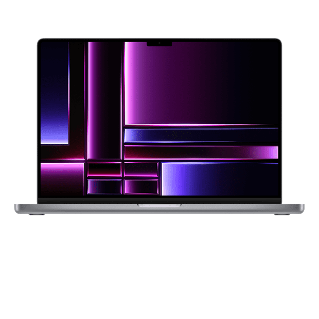 MacBook Pro 16 in M2 Chip Space Gray Pure Front Screen  USEN