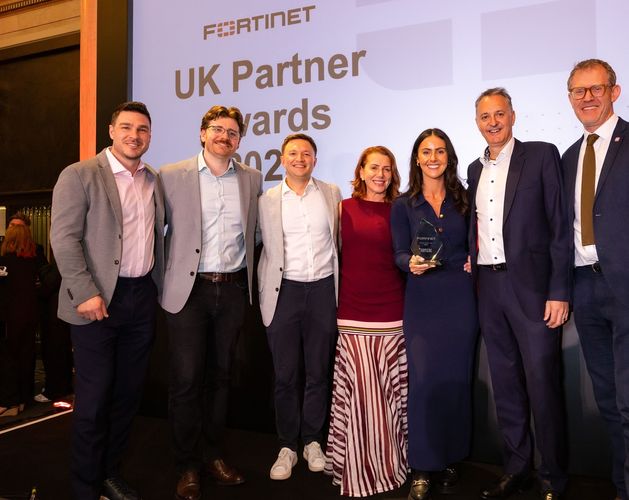 Forti partner of the year   Softcat Fortinet 16Apr (1)