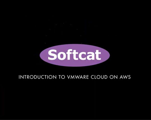 Video thumbnail for introduction to VMware Cloud on AWS 