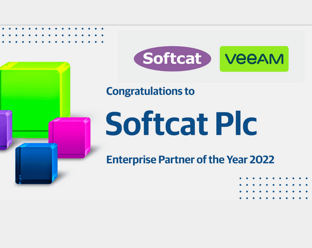 Veeam x Softcat Enterprise Partner of the Year 2022   2
