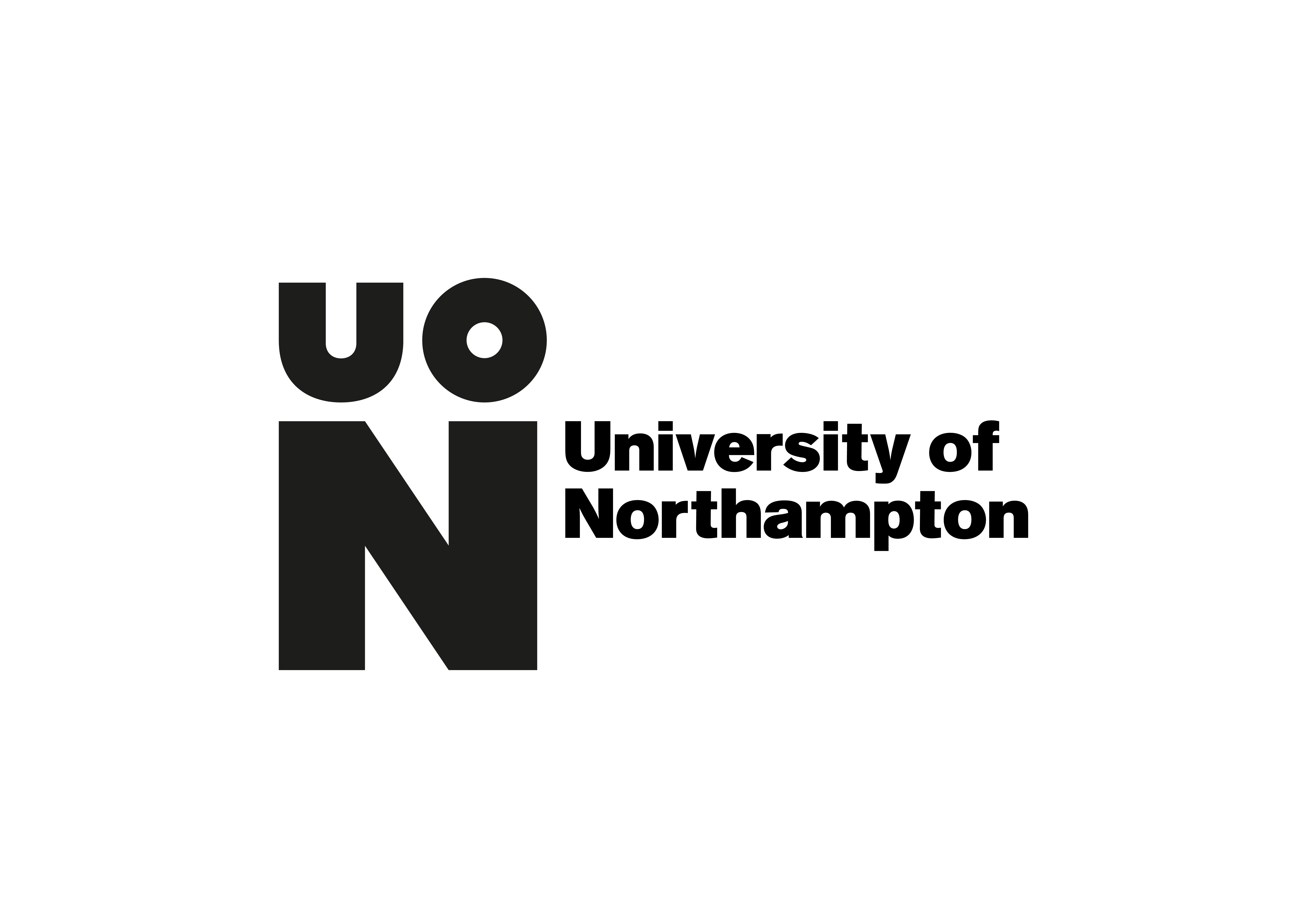 UoN Icon + logotype horizontal Black