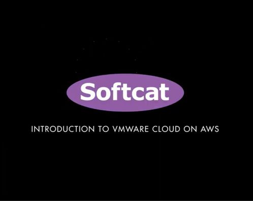 Video thumbnail for introduction to VMware Cloud on AWS