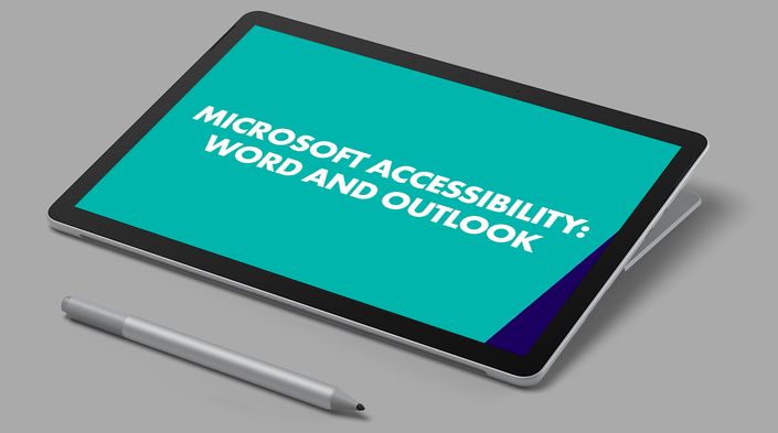 Microsoft Accessibility Thumbnail Word and Outlook