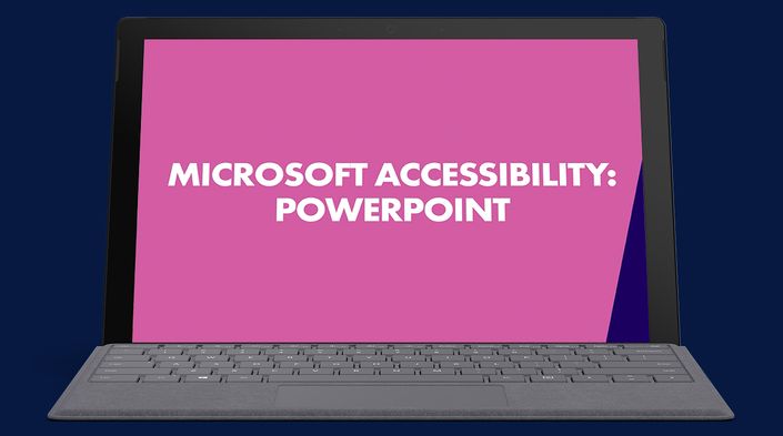 Microsoft Accessibility Thumbnail PowerPoint
