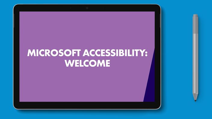 Microsoft Accessibility Thumbnail   Welcome