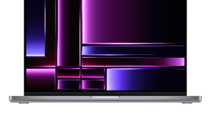 MacBook Pro 16 in M2 Chip Space Gray Pure Front Screen  USEN